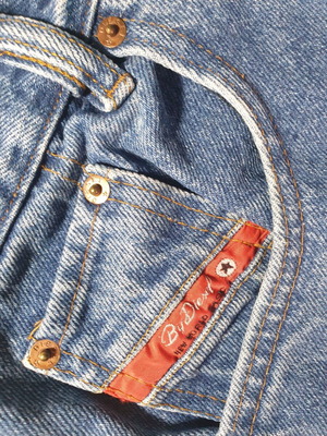 Diesel Τζιν Vintage 80's Medium σαν καινούργιο, μπλε, ψηλόμεσο