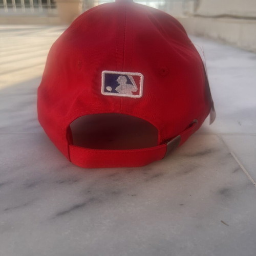 New Era Red Cap with LA Emblem, New