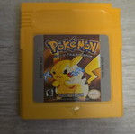 Pokemon Yellow reproduction cartridge for Game Boy