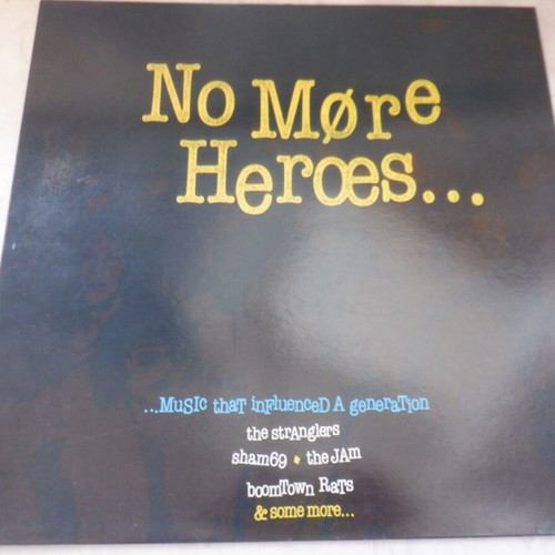 No More Heroes punk collection rare English pressing vinyl used
