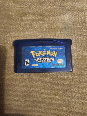 Pokemon Sapphire US Version Game Boy Advance cartridge σαν καινούργιο