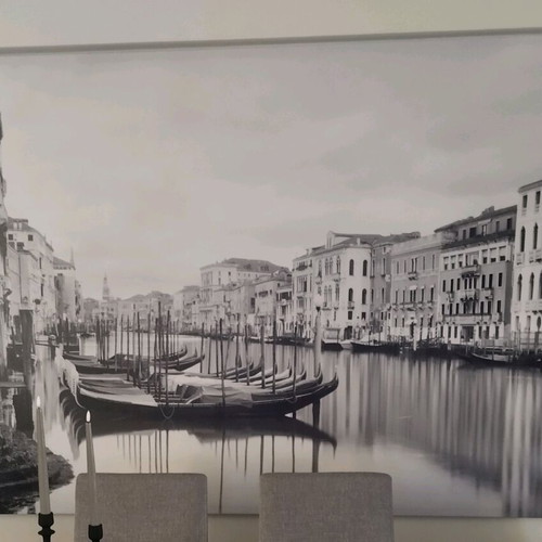 Painting Large Canal like new, 200x140 cm