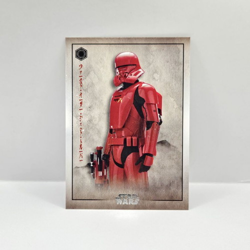 Topps Starwars First Order Jet Trooper sticker new