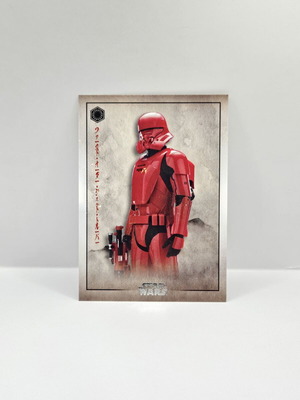 Topps Starwars First Order Jet Trooper sticker new