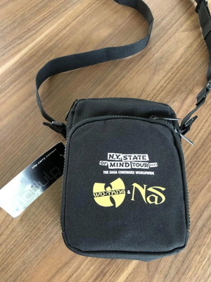 Wu Tang & Nas N.Y. State Of Mind Tour официална чанта през рамо, черна