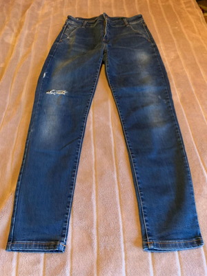 Benetton jeans used, size L / 40 / 12, elastic like large