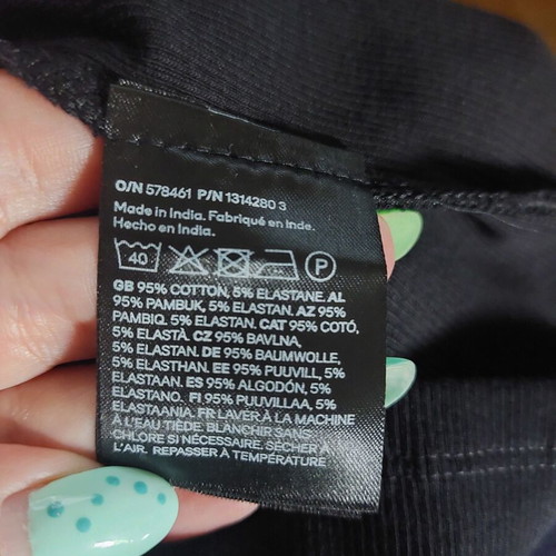 H&M Black Top size M like new