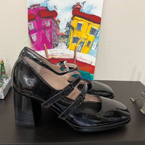 Mary Jane pumps Hispanitas new, leather, size 39, black