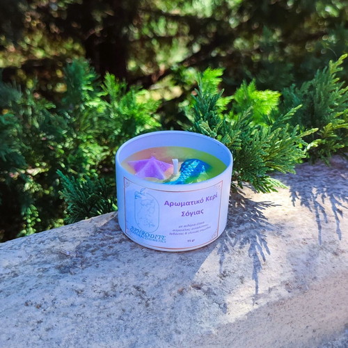 Citronella Candle in Metal Container 100% Natural Soy Wax