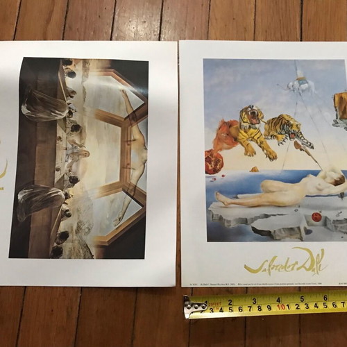 Art and photography prints like new, set of 9 pieces