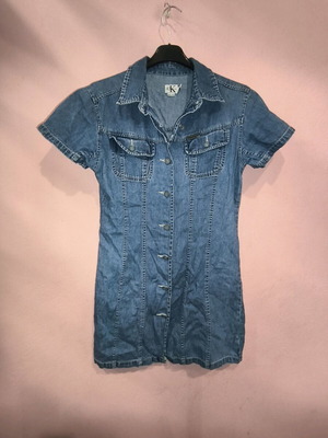 Vintage denim dress Calvin Klein Jeans like new, blue