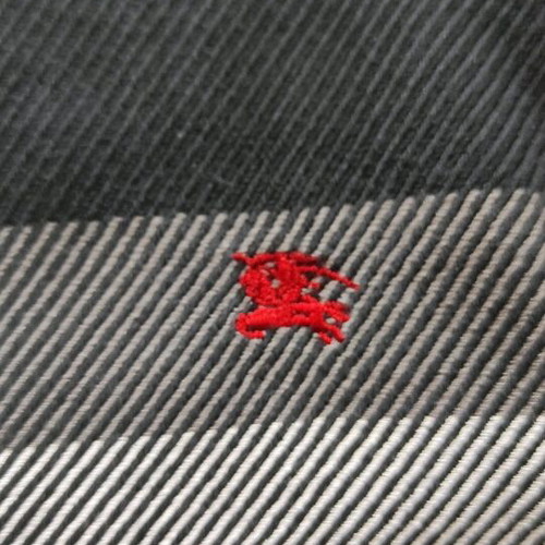 Burberry London shirt size M like new, gray and blue
