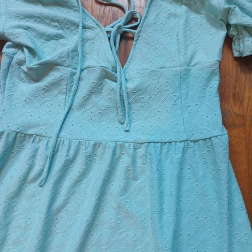 H&M summer dress, turquoise, size S