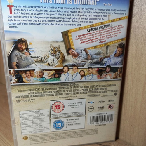 The Hangover DVD like new with Greek subtitles