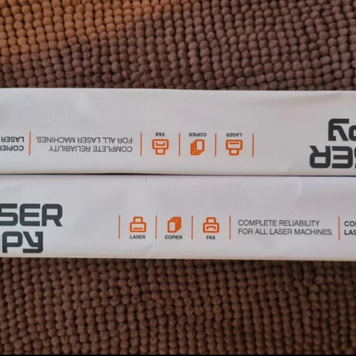 A4 printing paper new, pack of 2 x 500 sheets