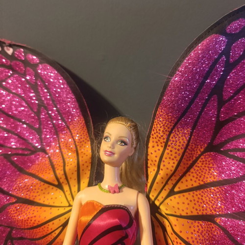 Barbie Mariposa collectible fairy doll Mattel, functional
