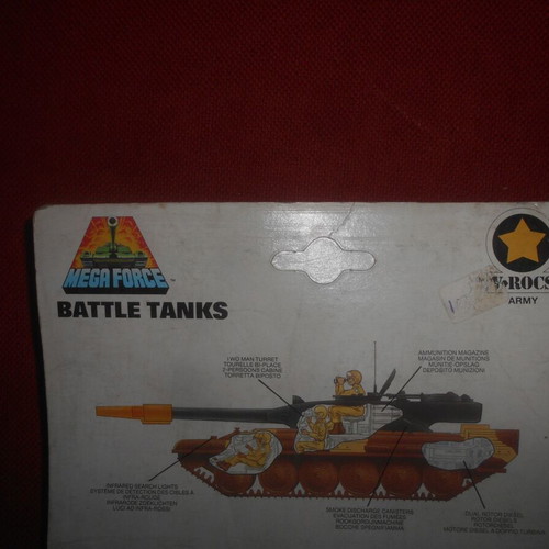 Mega Force Tanks Kenner 1989 used