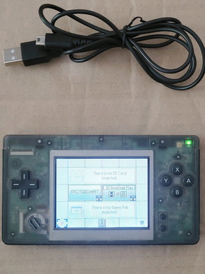 Nintendo DS lite Macro Clean Black GBA (GAME BOY ADVANCE)