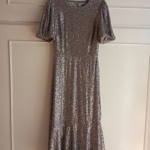 Marks & Spencer dress silver, new, size M
