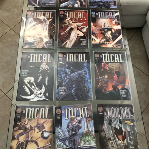 Incal Set of 12 New Comics Moebius Humanoids Publishing