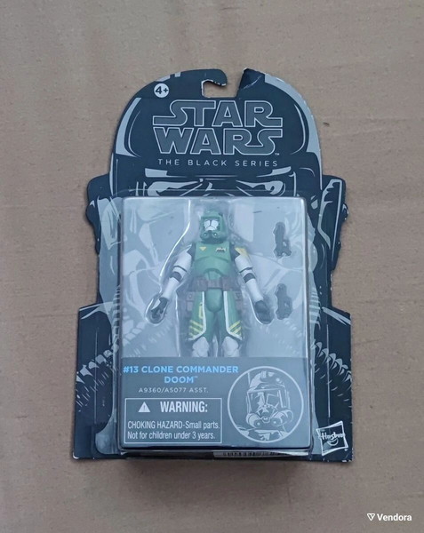 Hasbro Kenner Star Wars Black Series Clone Commander Doom 3 3/4"