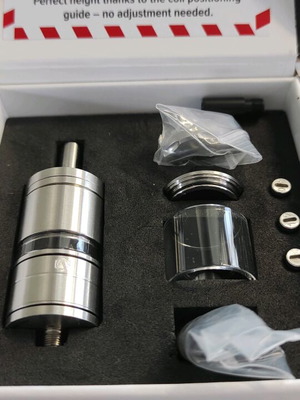 Muted Plus by Arcana MTL RTA από ανοξείδωτο ατσάλι σαν καινούργιο