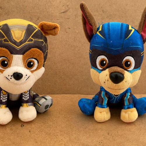 Paw Patrol plush set of 2, like new