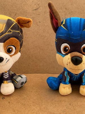 Paw Patrol plush set of 2, like new