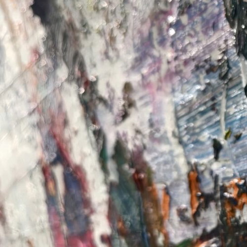 Oil painting 150×130 cm, handmade with authentic oil colors