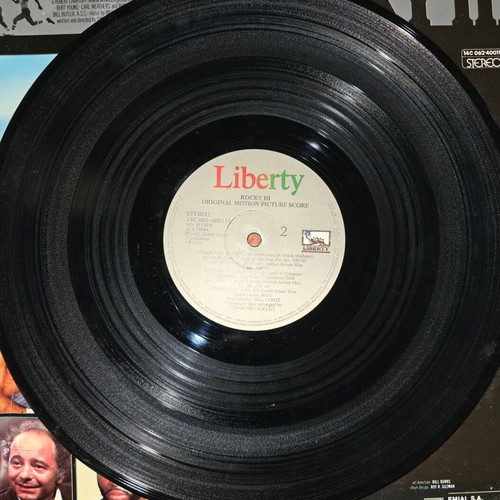 Rocky III Original Motion Picture Score LP vinyl, Greek edition 1982