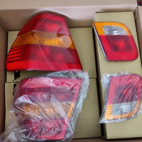 BMW E46 rear lights like new, set of 4 pieces