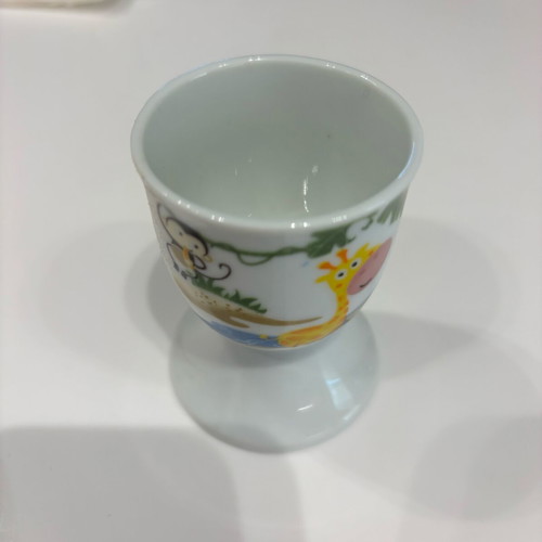 Porcelain children's egg holder new