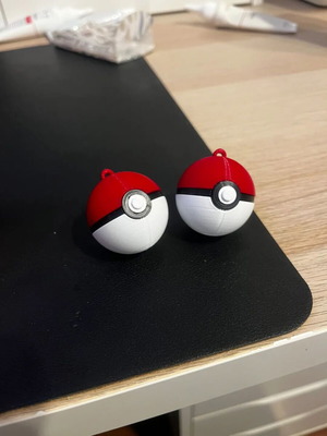 Pokeball Keychain 3D printed, new, multi-color