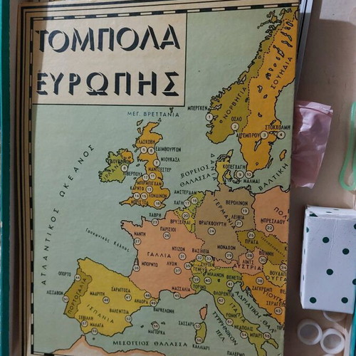 Geographic Tombola of Europe used, complete, rare