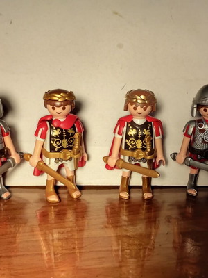 Playmobil Roman figures used, pack