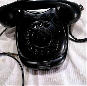 Τηλέφωνο από βακελίτη του 1950...