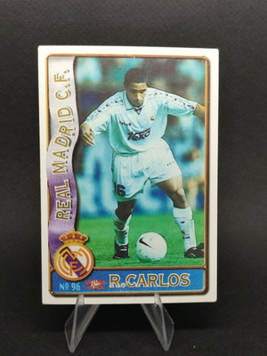 Roberto Carlos Rookie card used, Real Madrid 1996-97