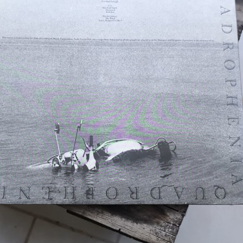 The Who Quadrophenia vinyl like new, 1974 Greek edition