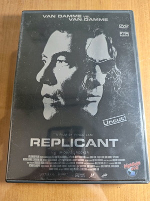 Replicant DVD like new, Uncut, starring Van Damme