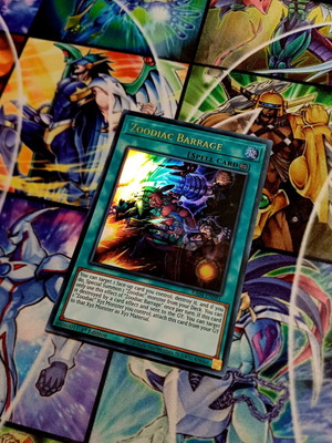 Zoodiac Barrage Ultra Rare Yu-Gi-Oh! card