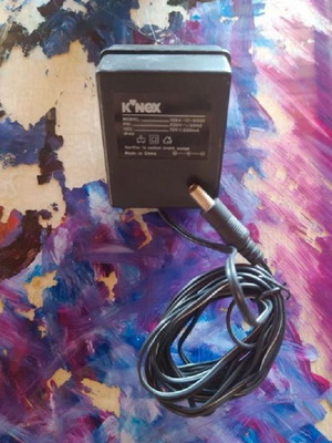 K'NEX 12V power adapter model 128A-12-500D
