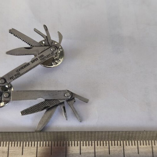 Leatherman Supertool Lapel Pin New Collectible