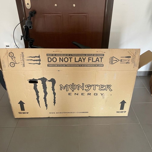 BMX Monster Energy new, black, 20 inch, V-Brakes