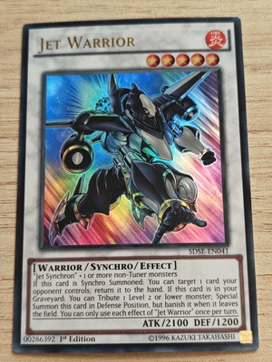 Jet Warrior SDSE-EN041 1st Edition Ultra Rare new