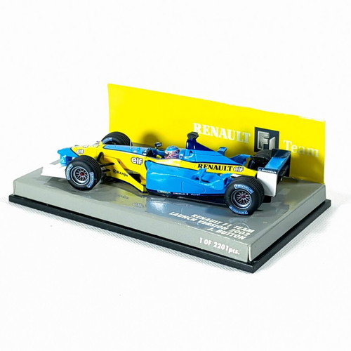 Renault F1 Launch Version 2002 Jenson Button 1:43 Minichamps