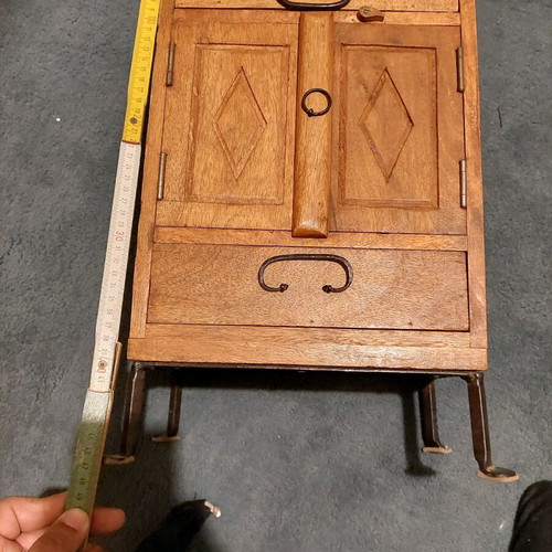 Nightstand used, solid wood handmade furniture