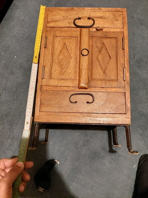 Nightstand used, solid wood handmade furniture