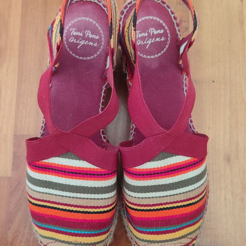 Toni Pons Verges Multicolour espadrilles size 40 like new