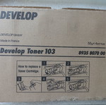 Develop TN-103 Original Toner Black 4 pcs new