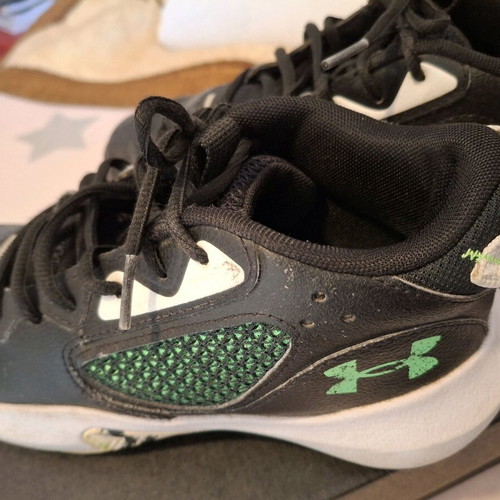 Under Armour shoes kids used, size 36.5, white and green